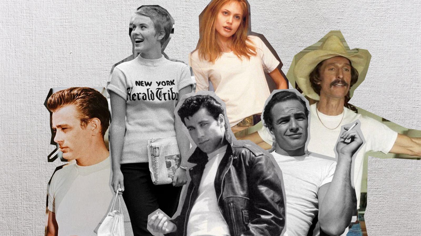 La camiseta blanca en el cine: estilo y rebeldía