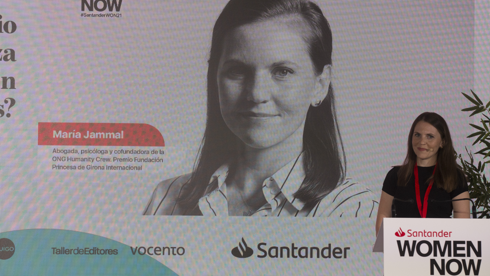 María Jammal en la edición 2021 de Women Now