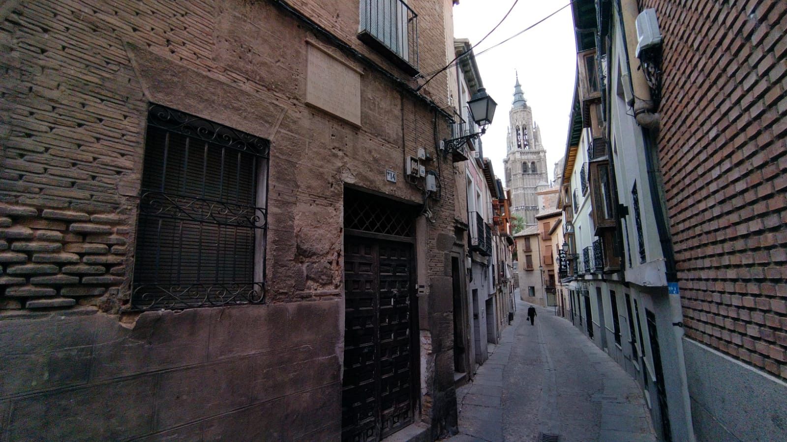 Una de las calles que recorrieron Galdós y Pardo Bazán