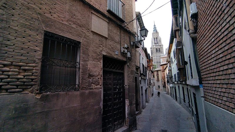 Una de las calles que recorrieron Galdós y Pardo Bazán