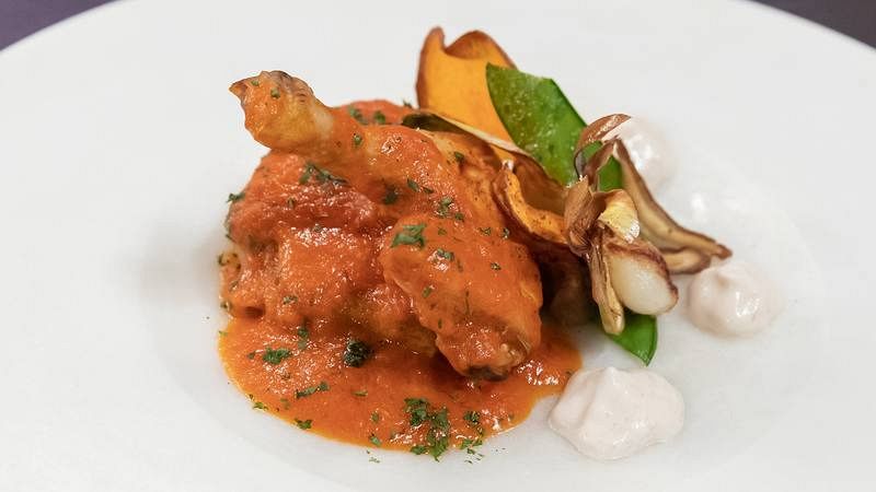 Receta de "coquelette repescado" de pollo con tomate de María