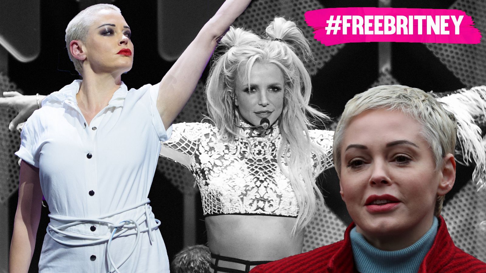 Rose McGowan se suma al movimiento #FreeBritney y defiende a Britney Spears