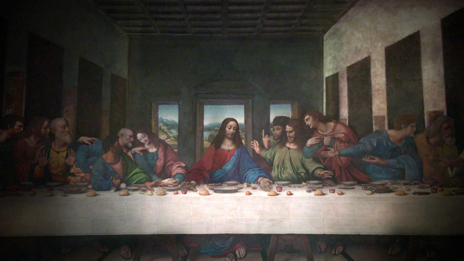 'La última cena' de Leonardo da Vinci