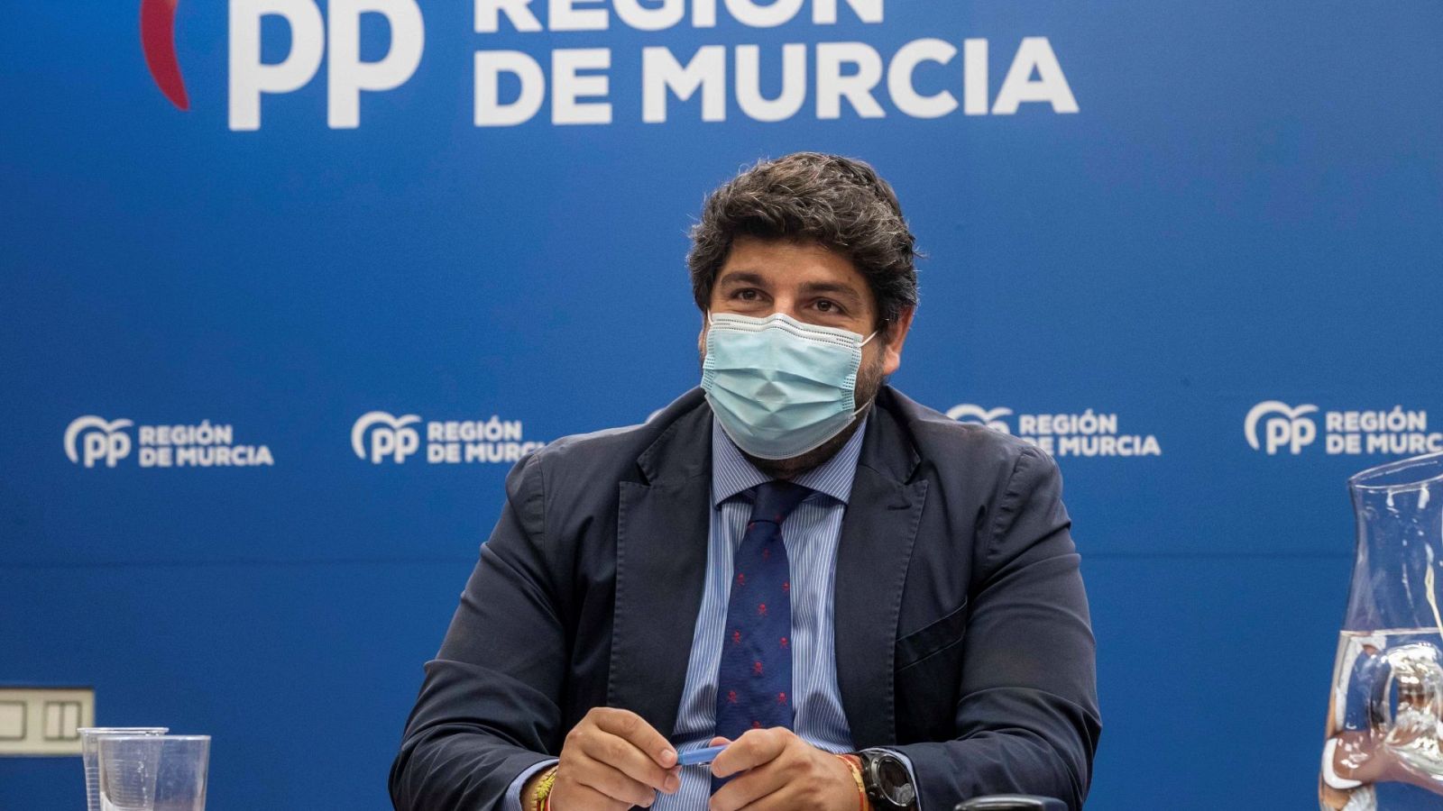 El presidente de Murcia y del Partido Popular de esta región, Fernando López Miras