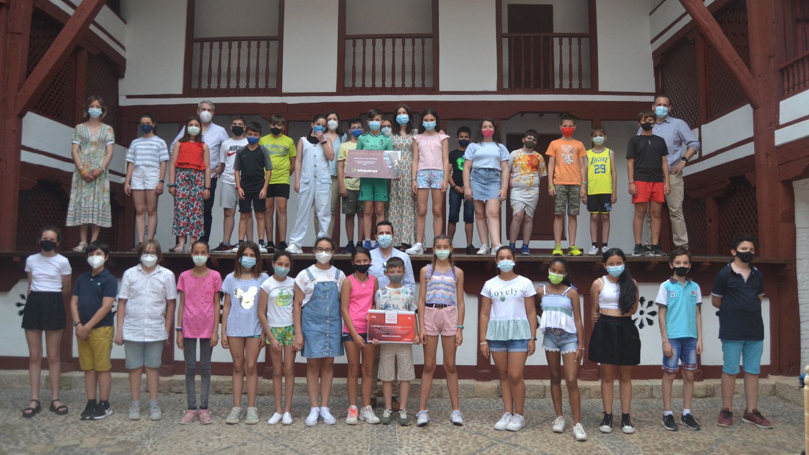   El Colegio Miguel de Cervantes en el Corral de Comedias de Almagro