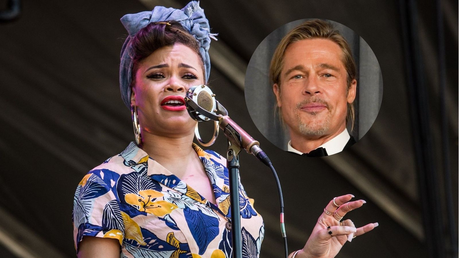 Andra Ray y Brad Pitt, ¿nueve pareja?