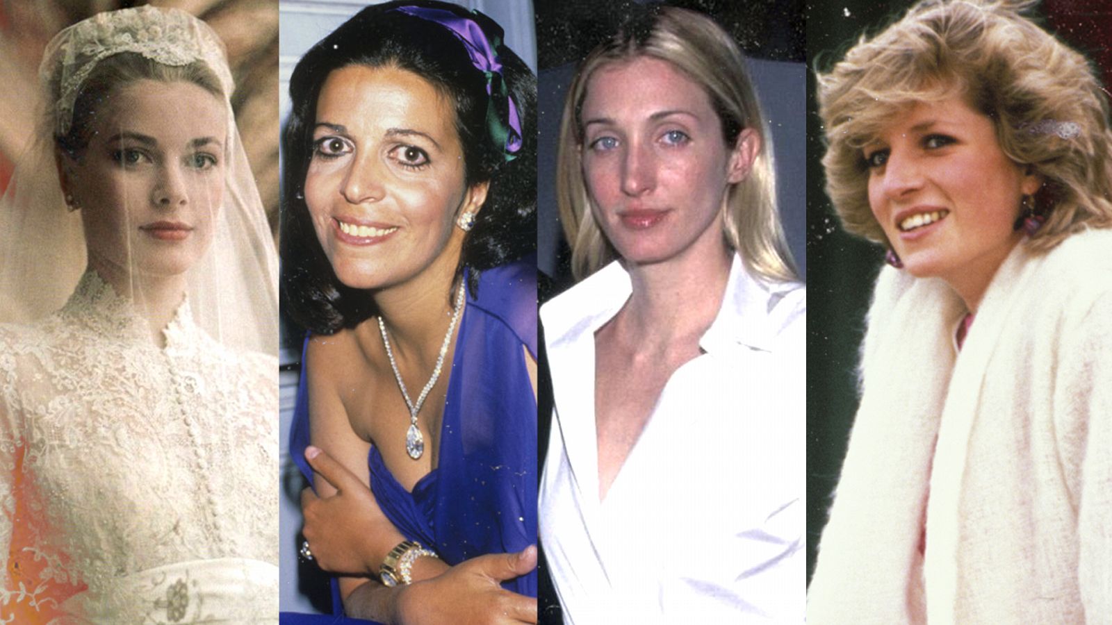 Grace Kelly, Christina Onassis, Carolyn Bessette y Lady Di, las 'princesas trágicas' que nos conmocionaron con su muerte