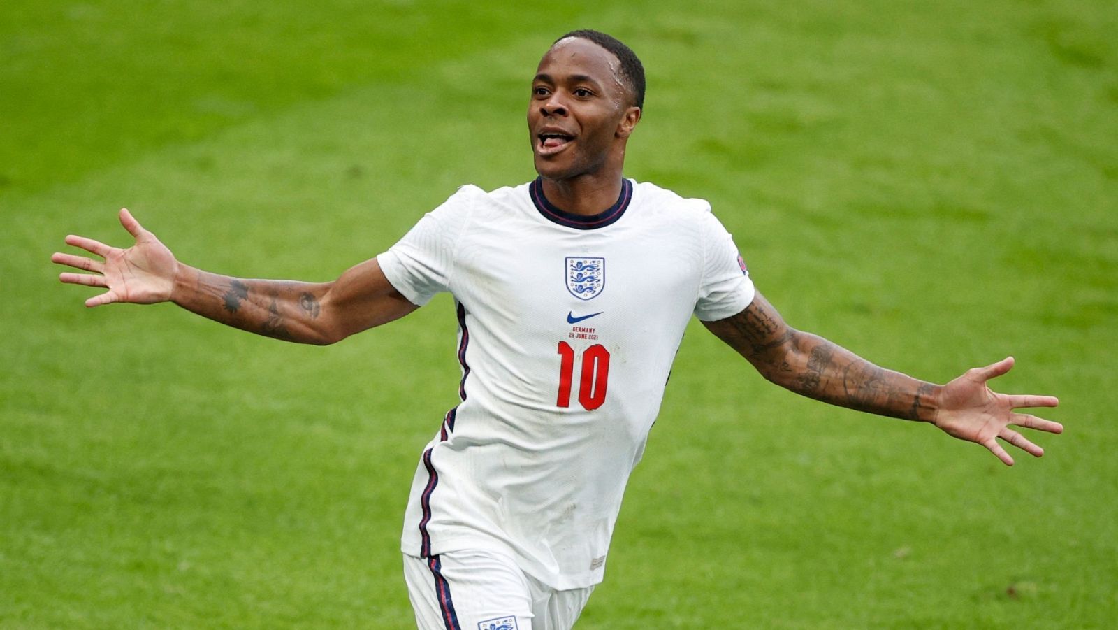 Raheem Sterling está siendo el líder de Inglaterra