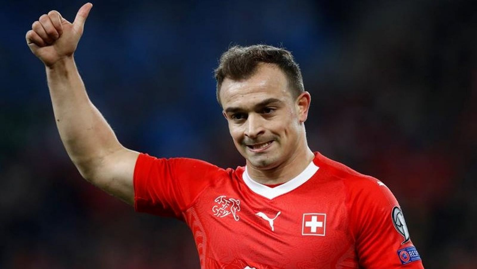 Xherdan Shaqiri es el jugador emblema de la selección suiza