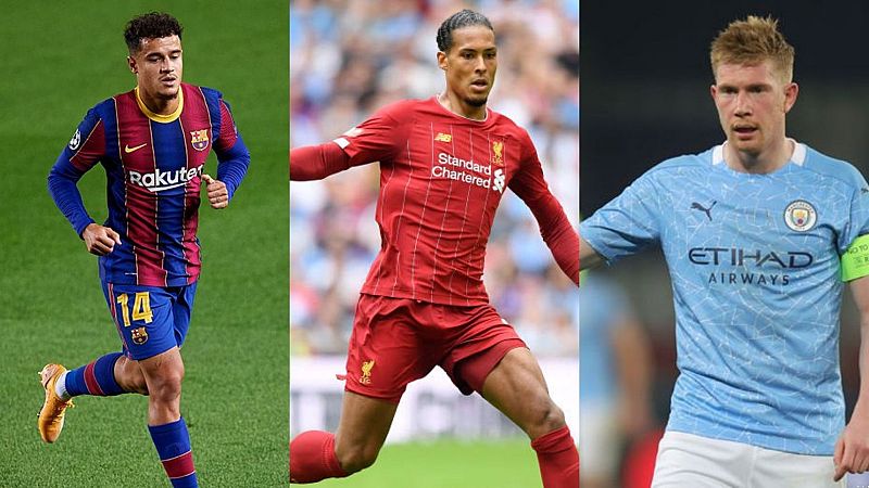 Coutinho, De Bruyne y Van Dijk, tres fichajes por los que se desembolsaron grandes cantidades
