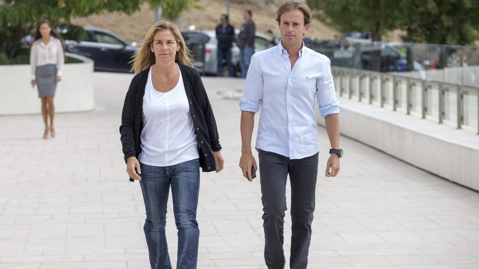 Arantxa Sánchez Vicario y su exmarido Josep Santacana