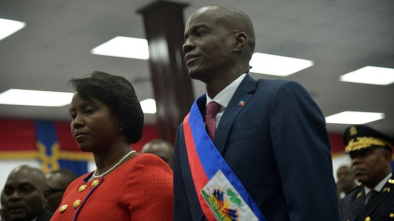 Jovenel Moïse en una imagen de archivo durante su mandato