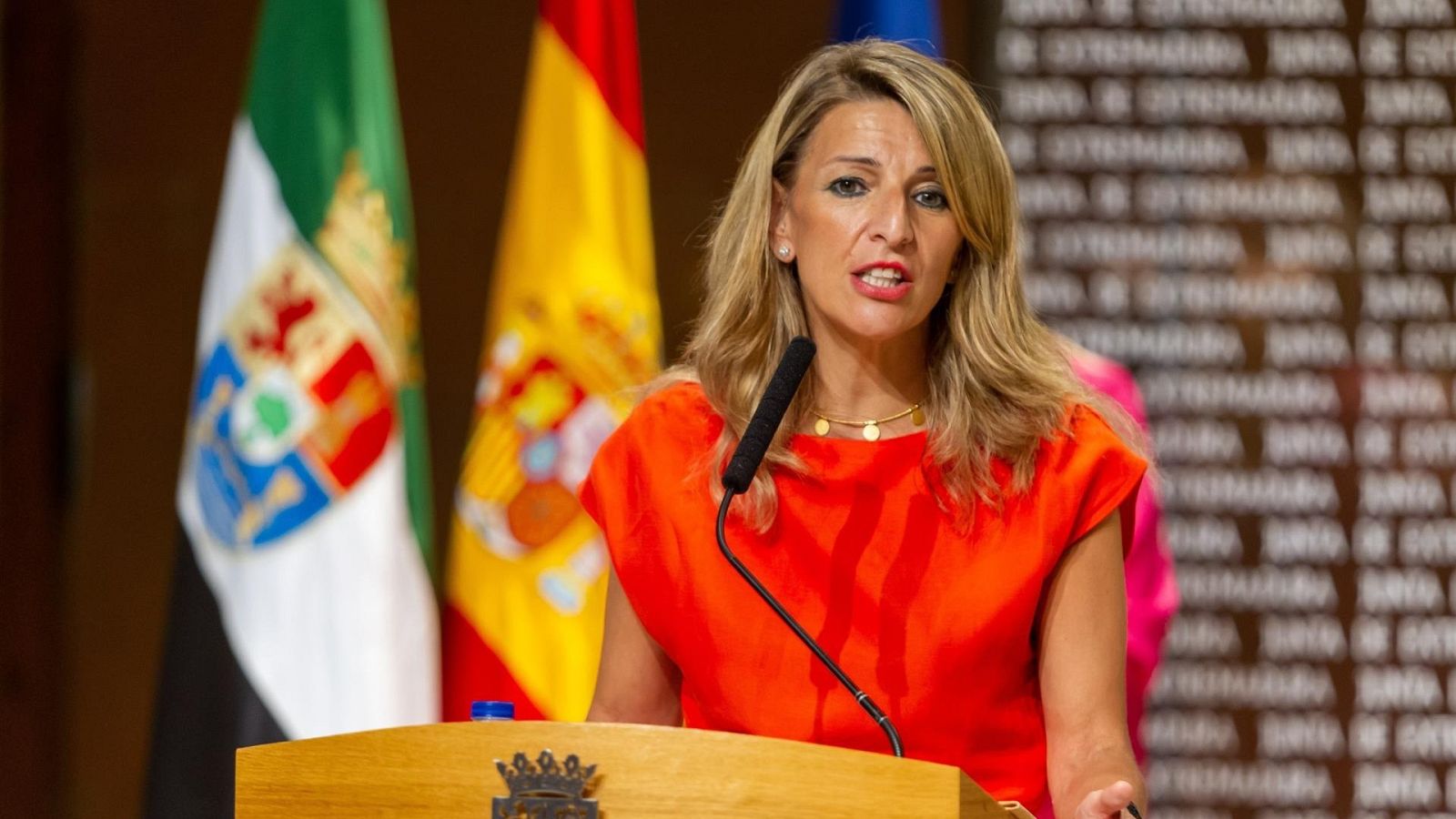 La vicepresidenta segunda del Gobierno, Yolanda Díaz