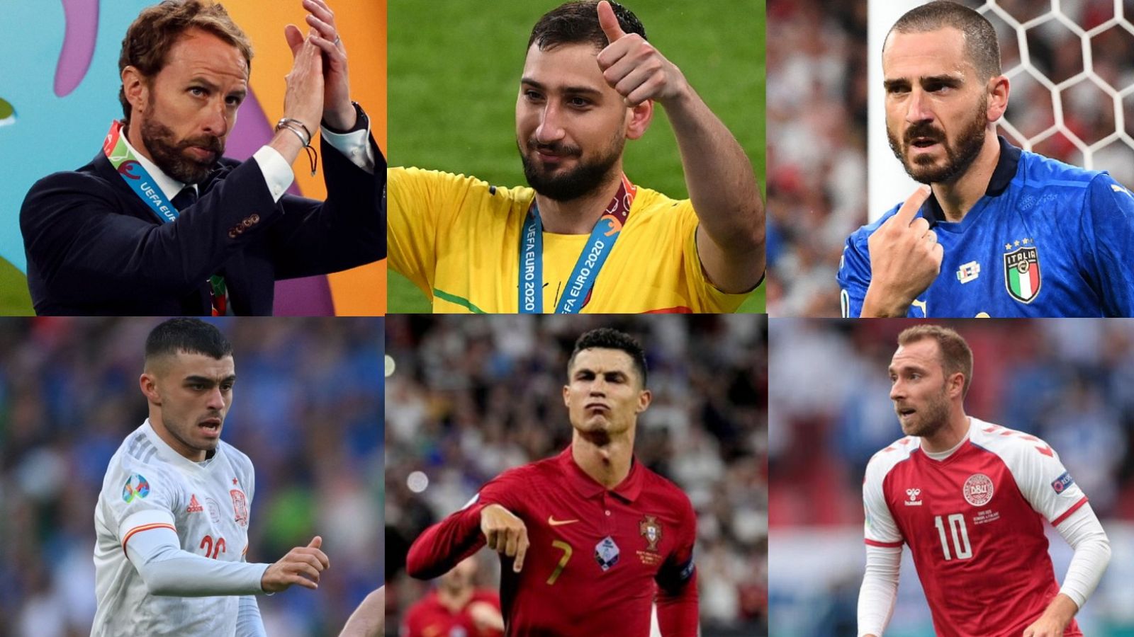 Los protagonistas de la Euro-2020