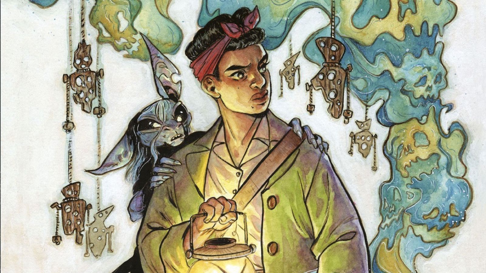 Detalle de la portada de 'Historias de Harrow County'