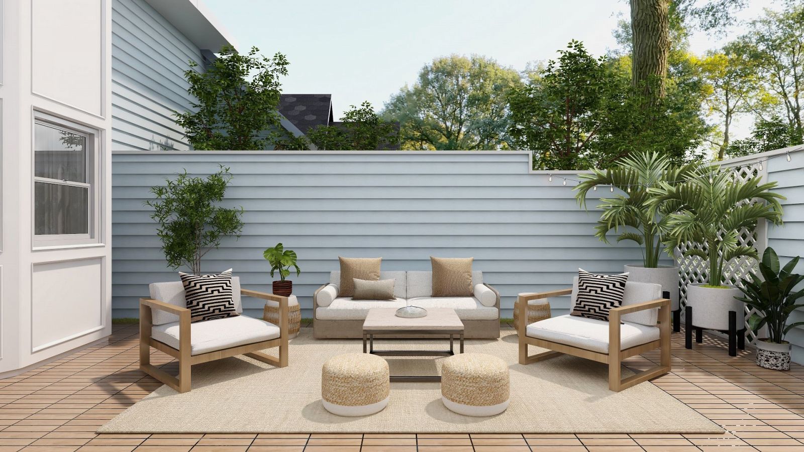 Ideas para organizar tu jardín o terraza