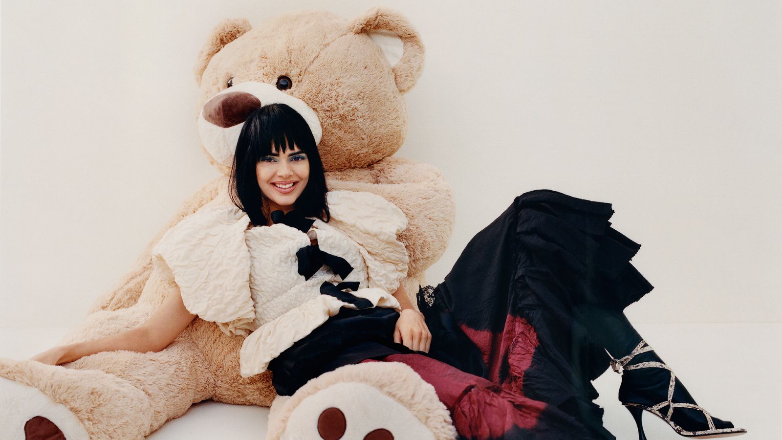 Detalle de una de las fotos de Kendall Jenner para Vogue España