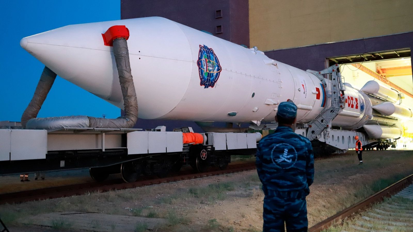 Cosmódromo de Baikonur, Kazajstán, el 17 de julio de 2021 