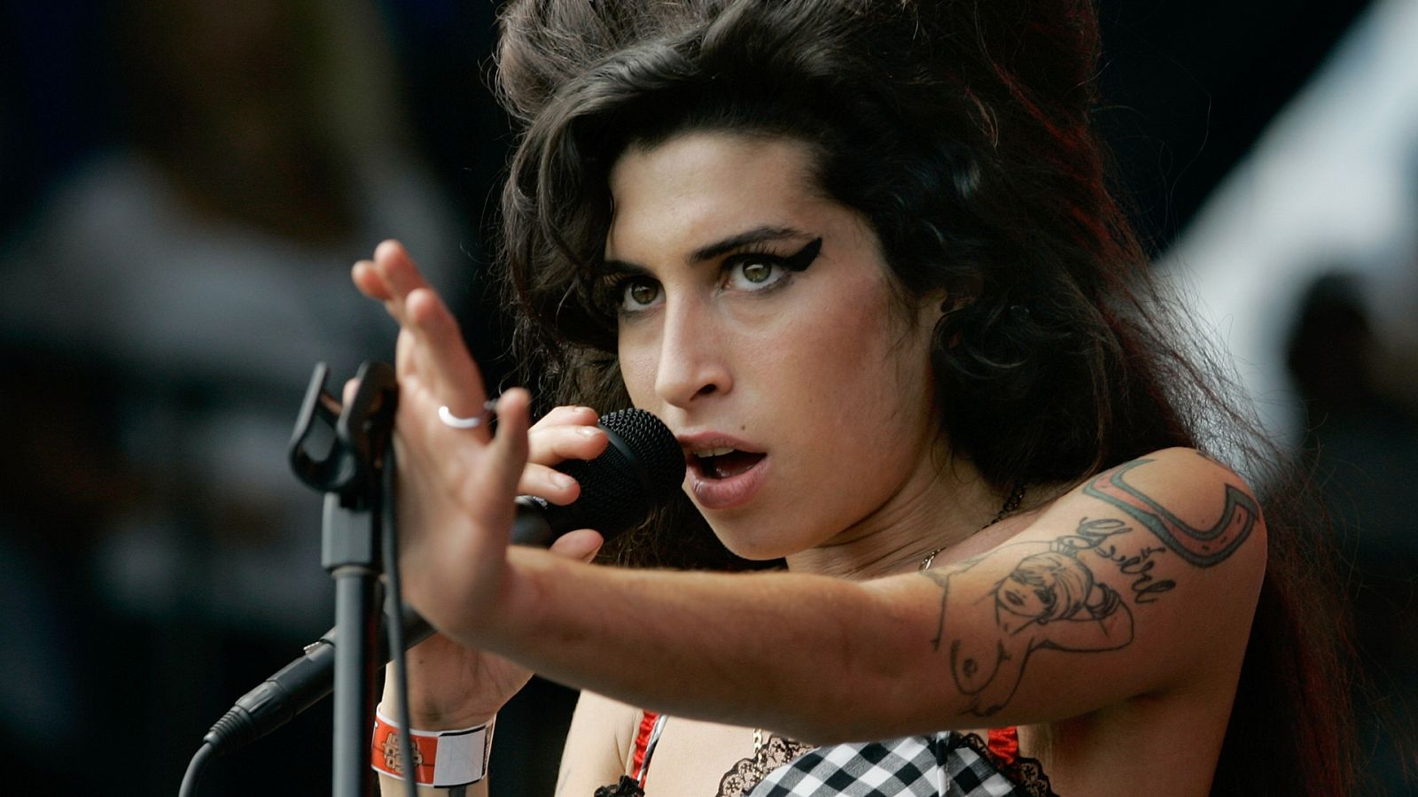 La cantante Amy Winehouse