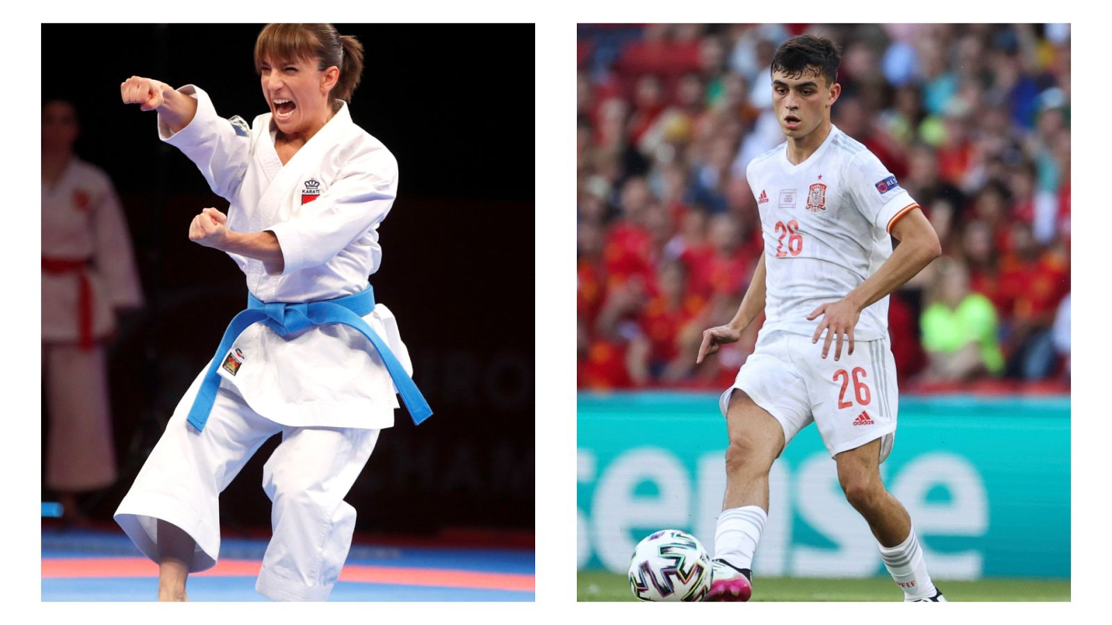 Sandra Sánchez y Pedri