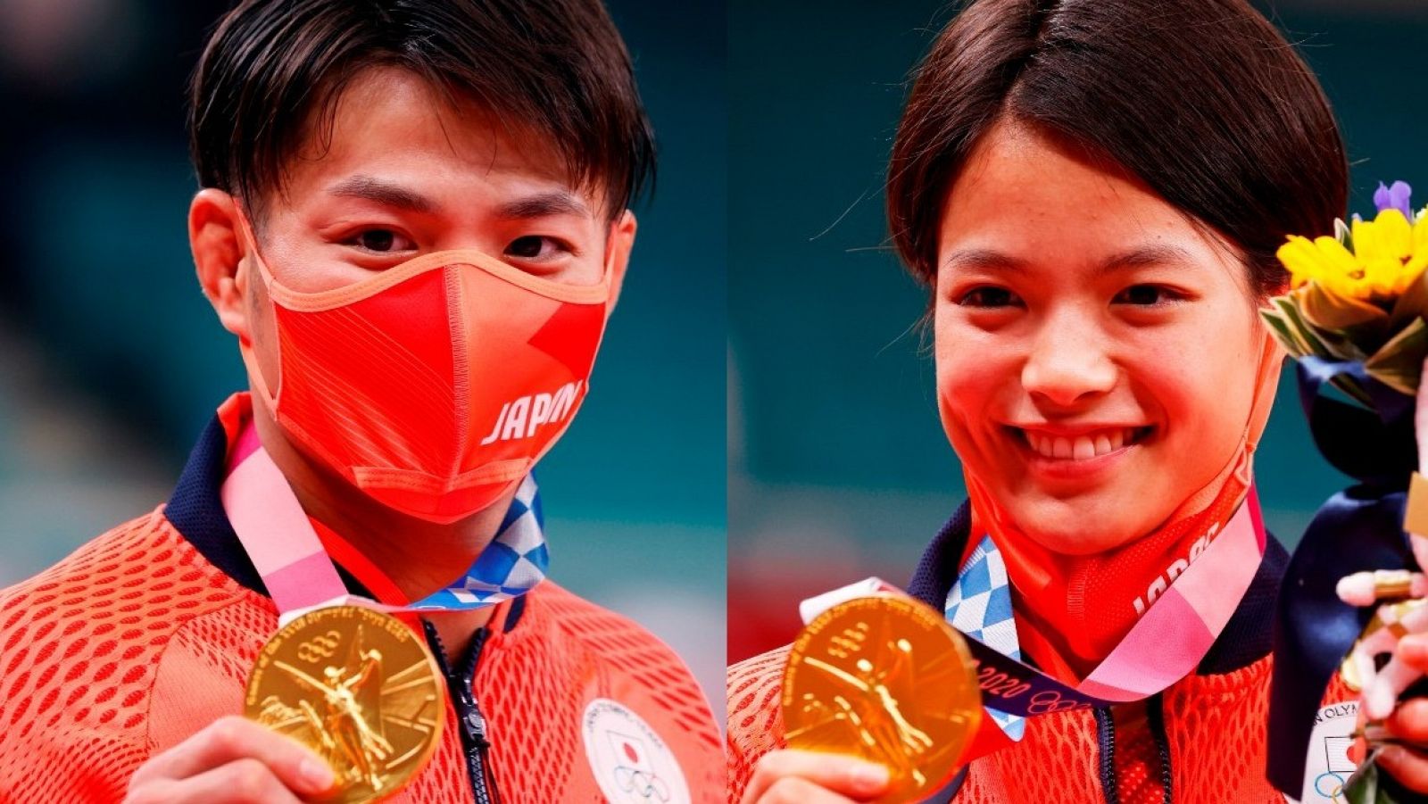 Los hermanos Abe se proclaman campeones olímpicos de judo en Tokyo 2020 el mismo día.