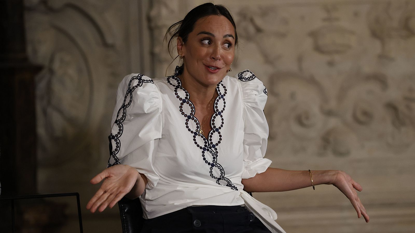 Tamara Falcó en la Catedral de Burgos