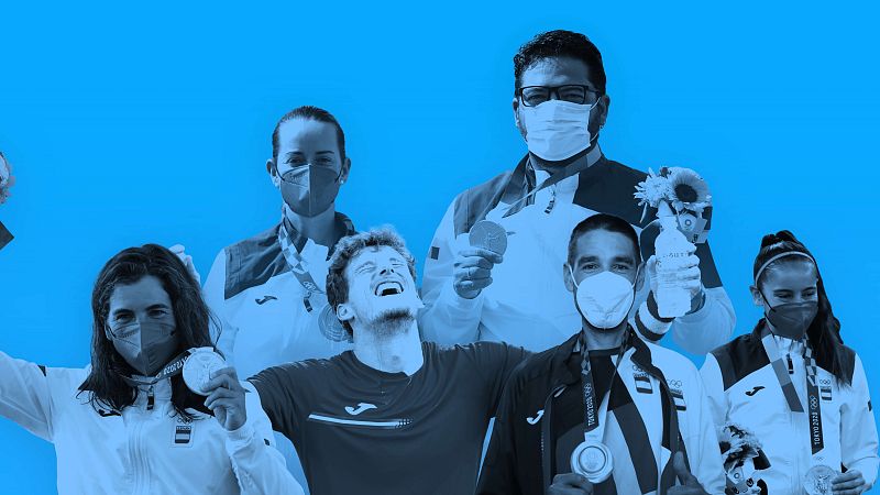 Adriana Cerezo, David Valero y Maialen Chourraut, Fátima Gálvez, Alberto Fernández y Pablo Carrño, primeros medallistas españoles en los Juegos Olímpicos de Tokyo 2020