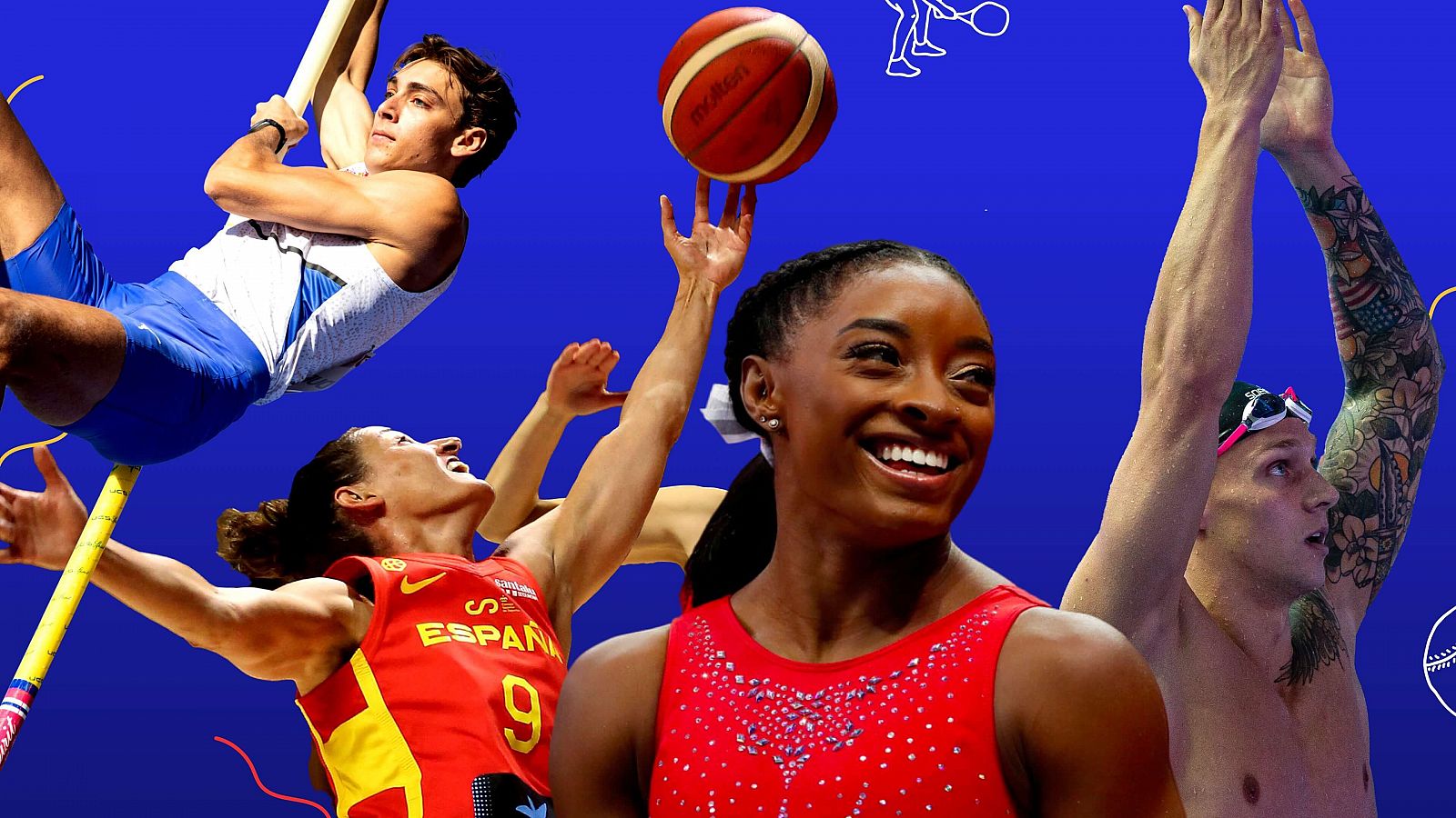  Armand Duplantis, Simone Biles, Caeleb Dressel y la selección femenina de baloncesto, son solo algunos de los protagonistas de Tokyo 2020
