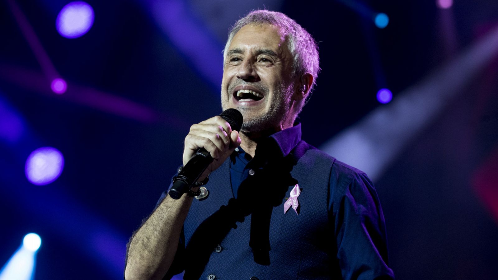 Sergio Dalma durante un concierto