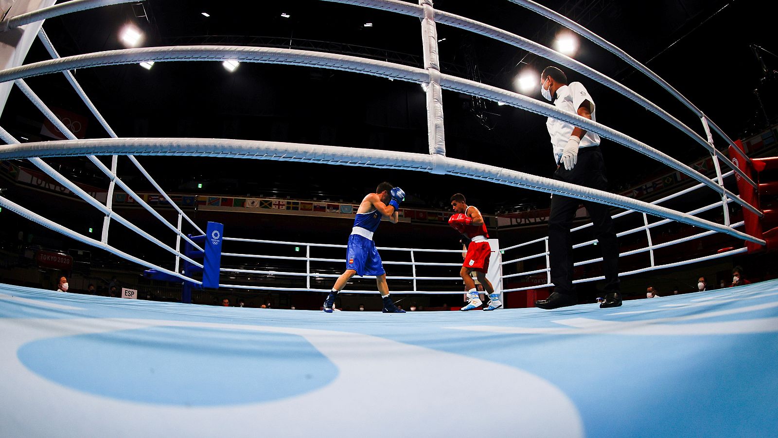 Gabriel Escobar, en su combate contra Nicanor Quiroga.