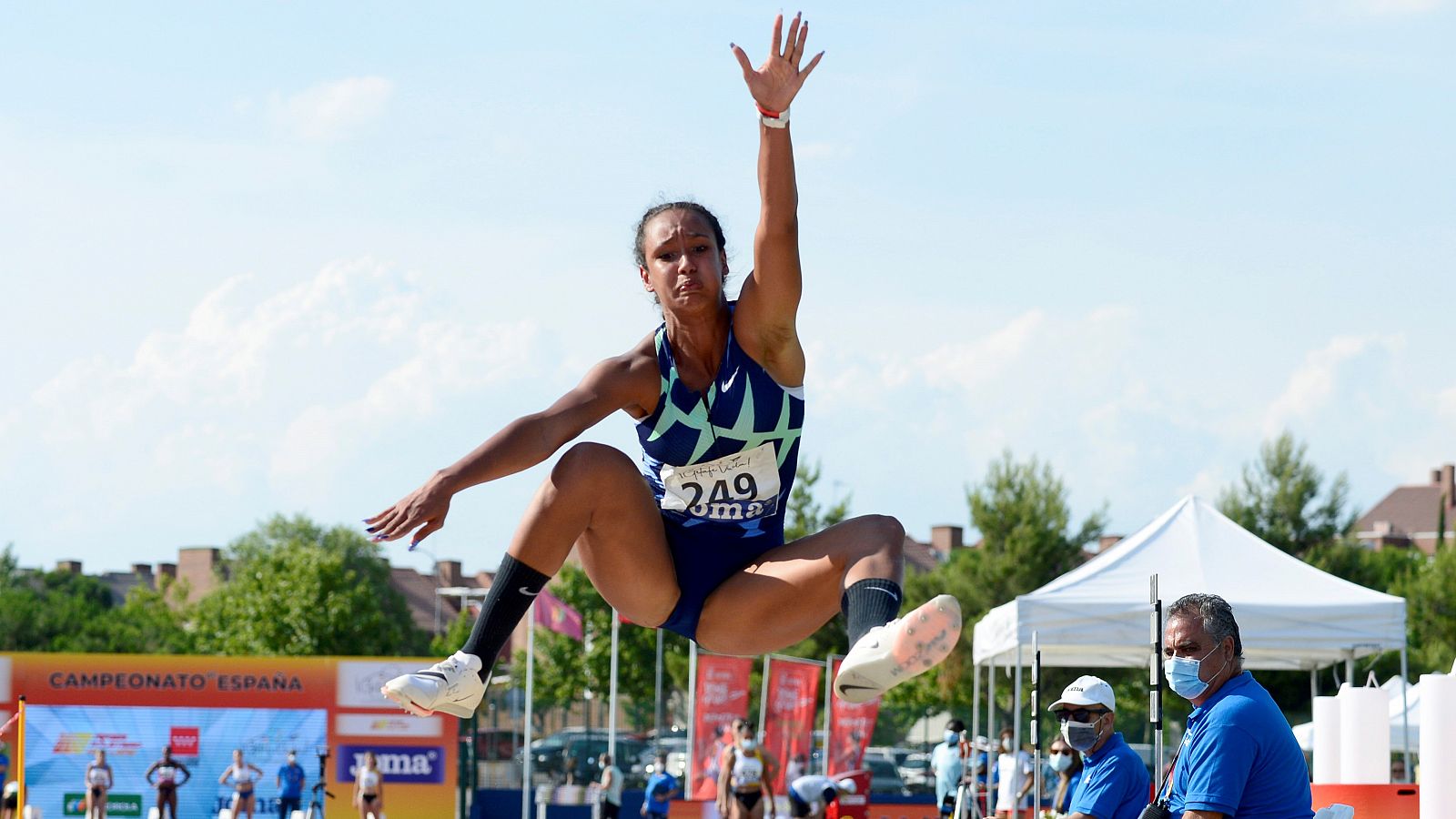 La atleta española María Vicente