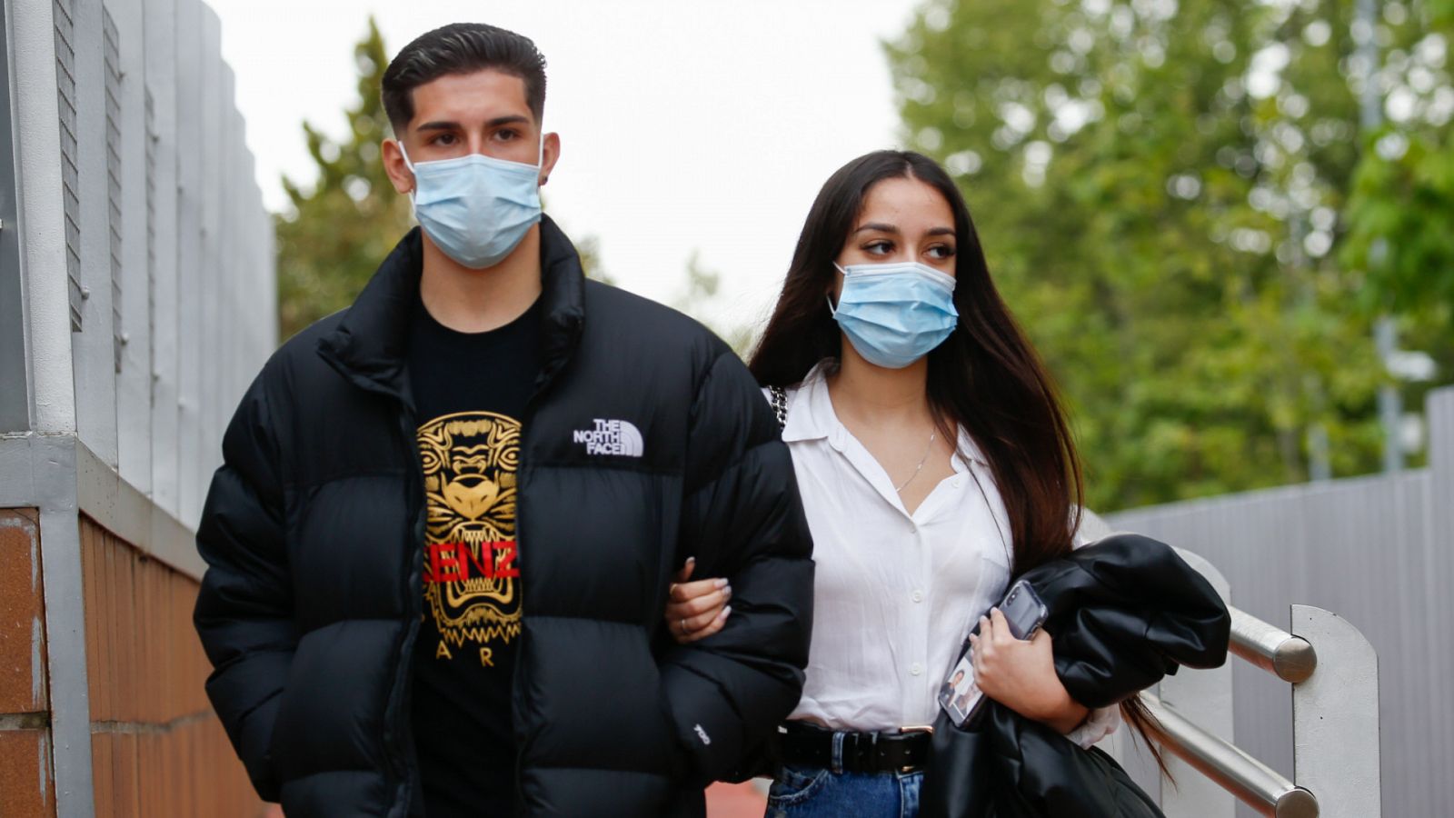  Julia Janeiro y su novio Brayan Mejía