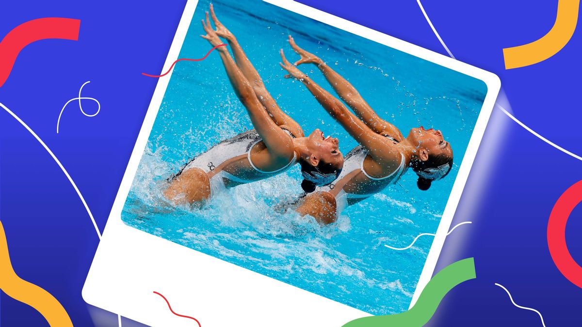 El mejor baador de natacin artstica por parejas