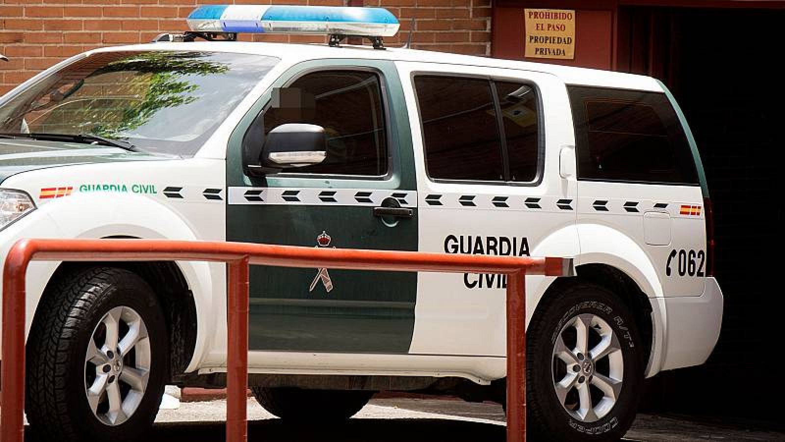 Imagen de archivo en la que aparece un vehículo de la Guardia Civil.