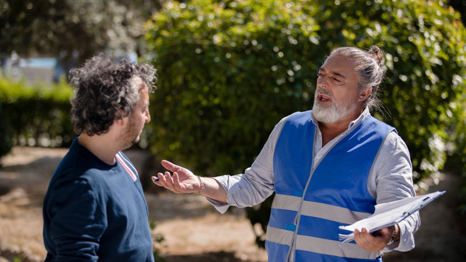 Isidro Montalvo interpreta al "carpetero"