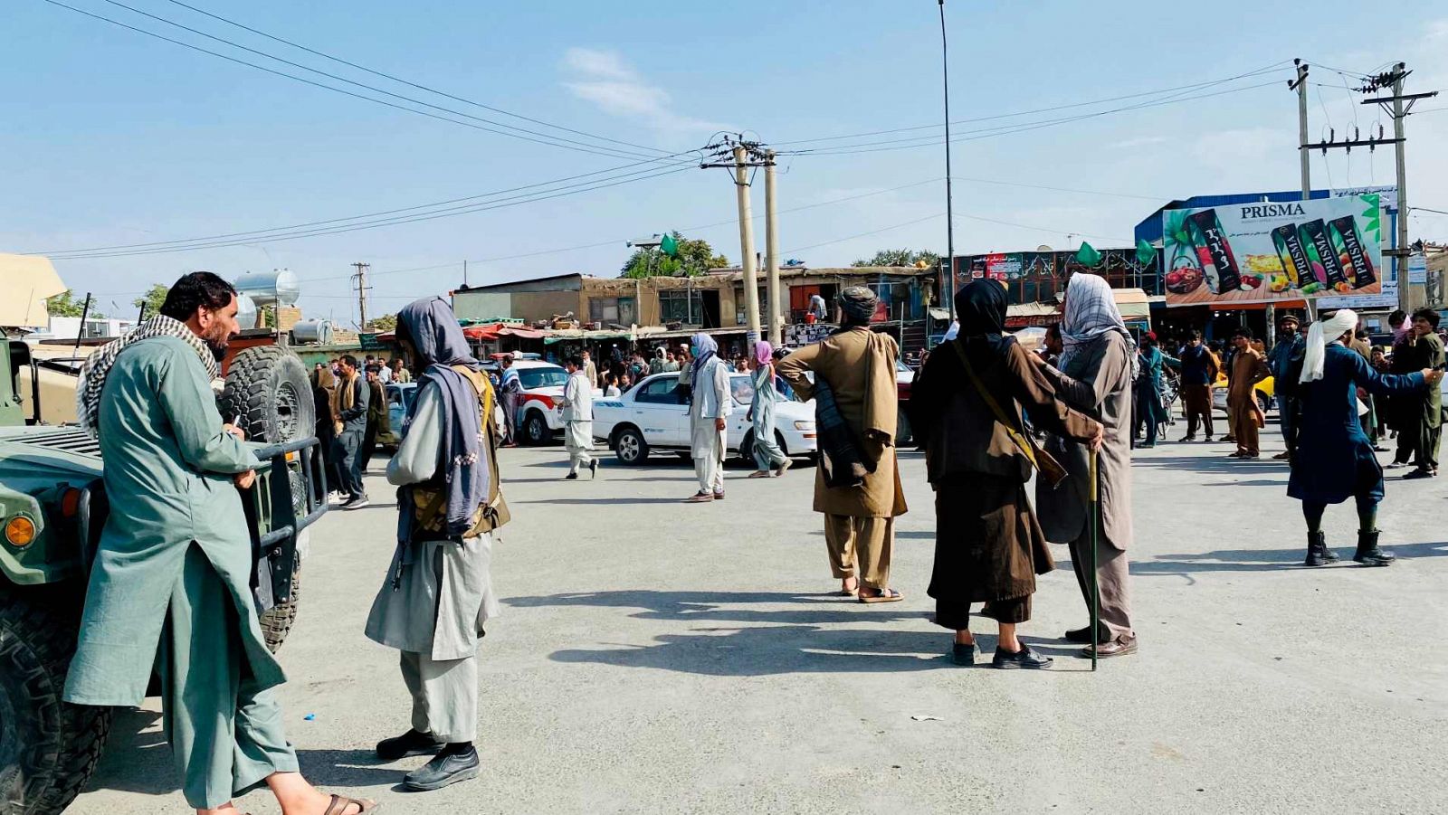 Imagen del aeropuerto de Kabul