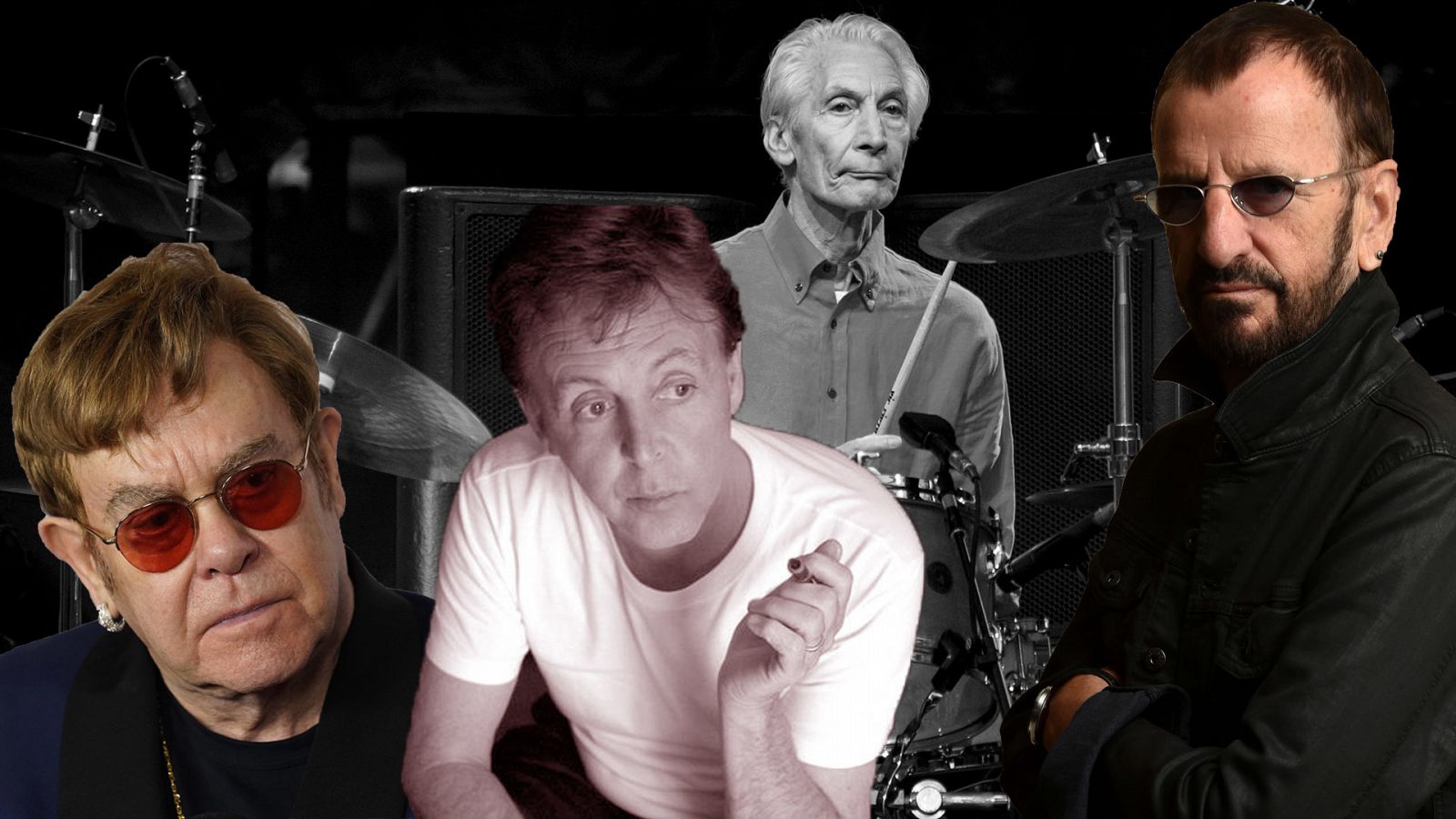 Paul McCartney, Elton John y Ringo Starr se despiden de Charlie Watts, batería de los Rolling Stones