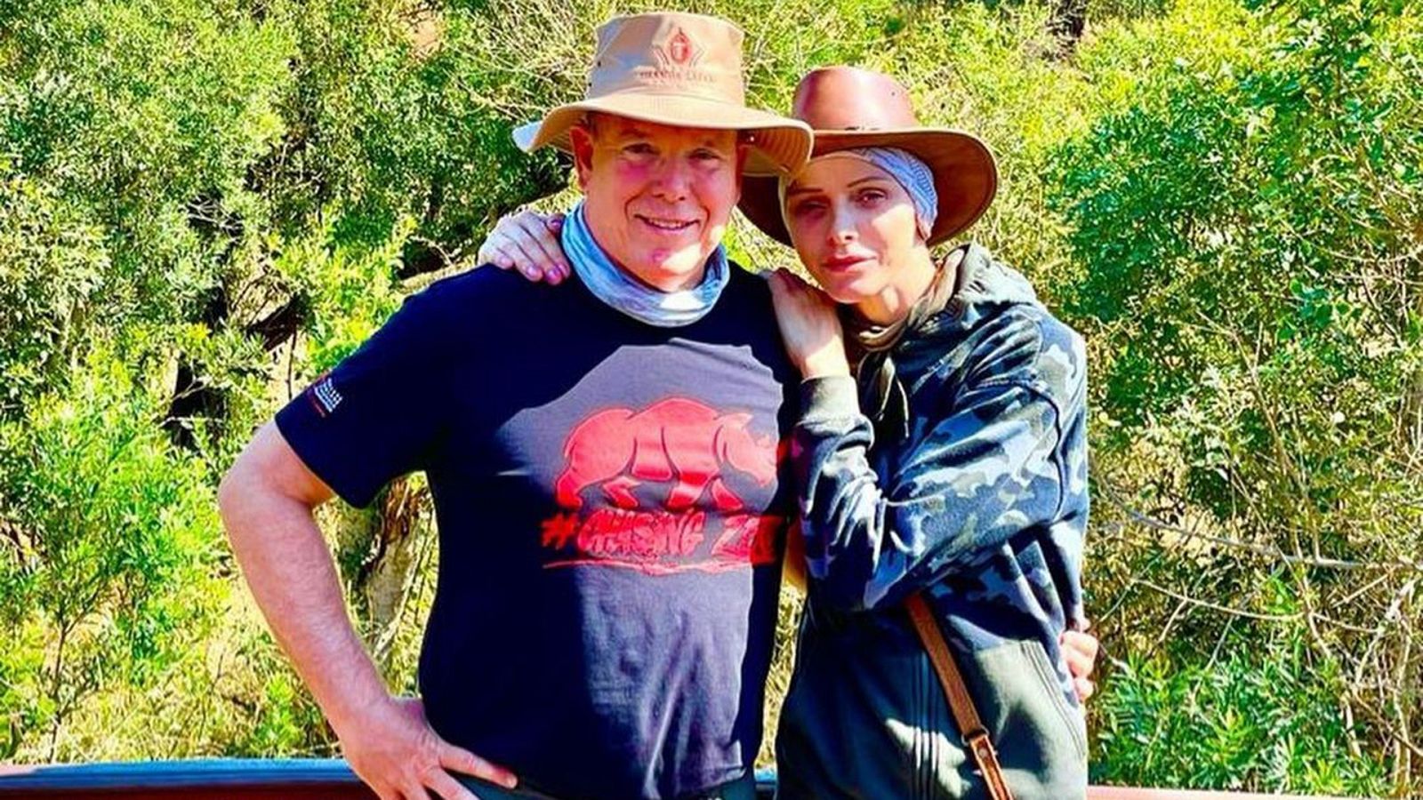 Charléne y Alberto de Mónaco