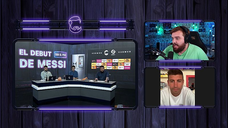  Ibai congrega a dos millones de usuarios en la retransmisión del debut de Messi