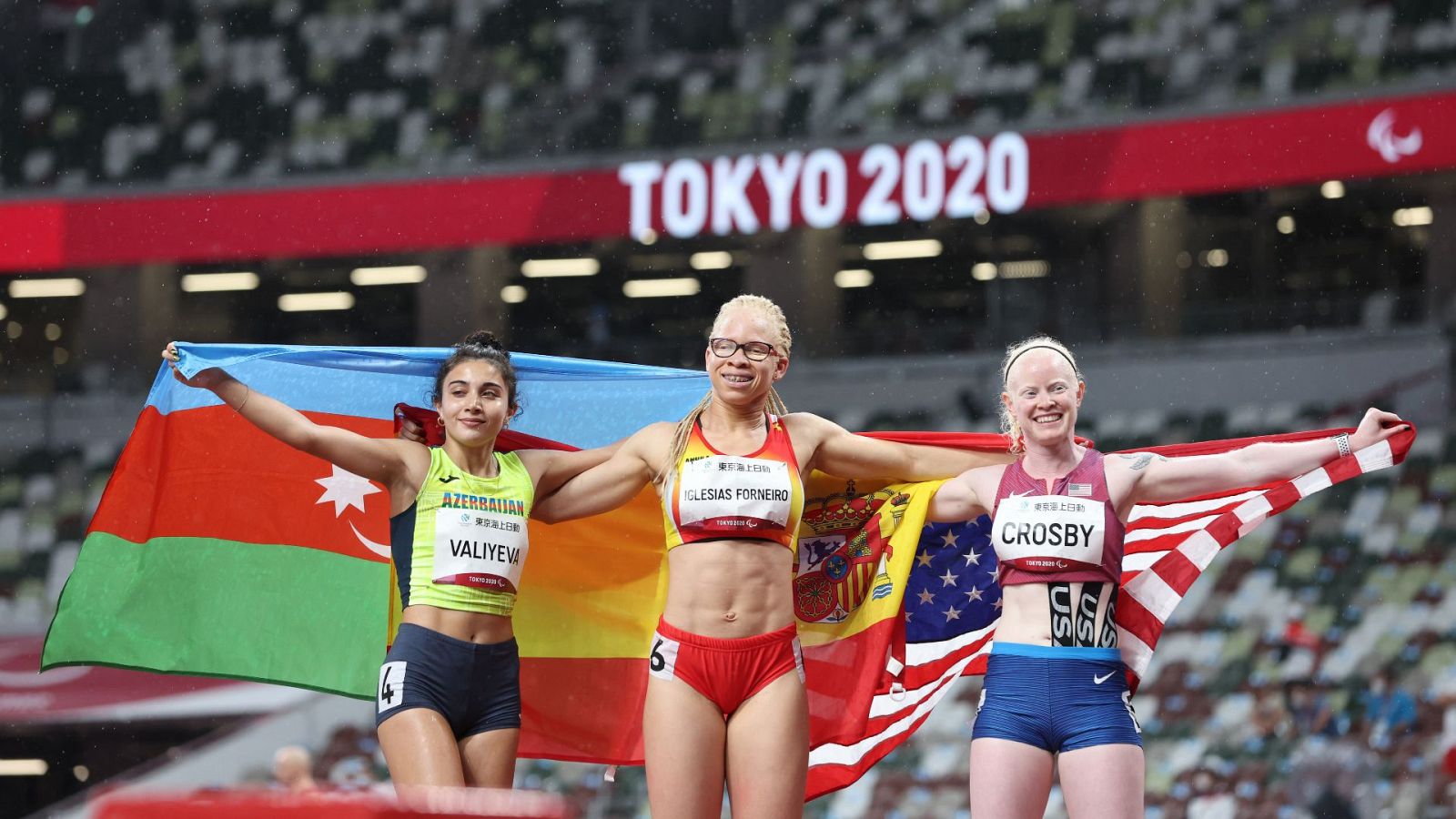 Adiaratou Iglesias remonta hasta el oro en la final de 100 metro