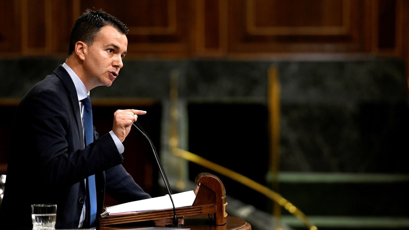  El diputado del PSOE, Héctor Gómez