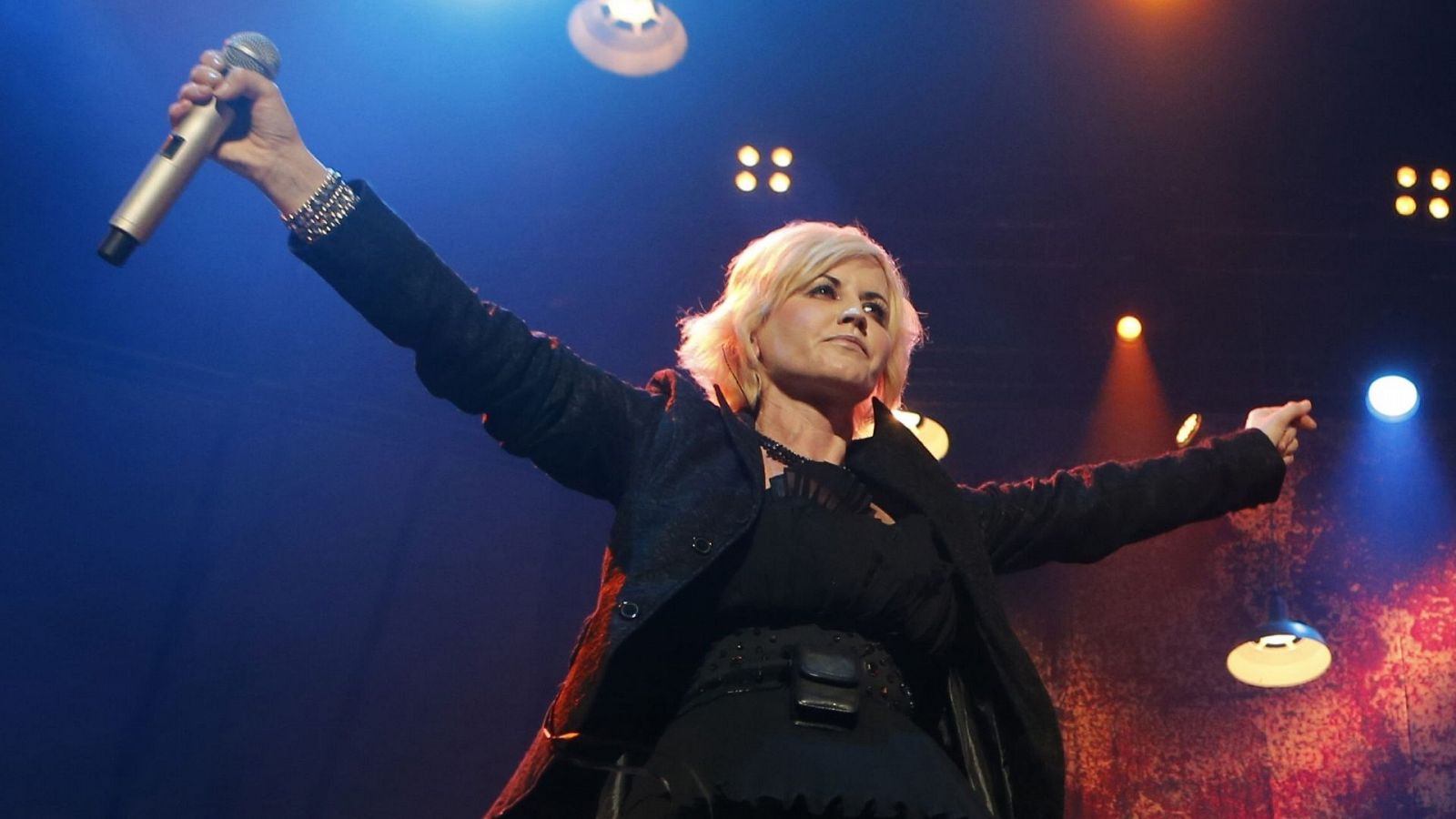 La cantante Dolores O' Riordan durante el concierto de The Cranberries en 2012, en el Palacio Vistalegre de Madrid