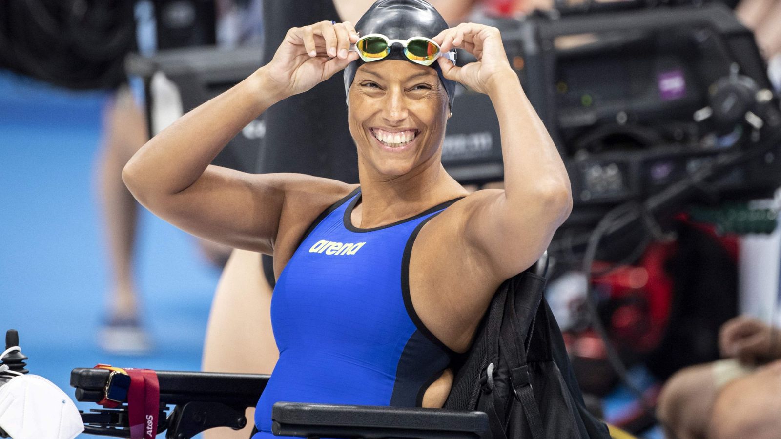 Teresa Perales, antes de competir en Tokyo 2020