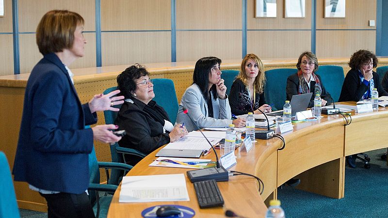 Imagen de archivo de la "Cumbre de rectoras de las universidades públicas españolas" celebrada en noviembre de 2018.