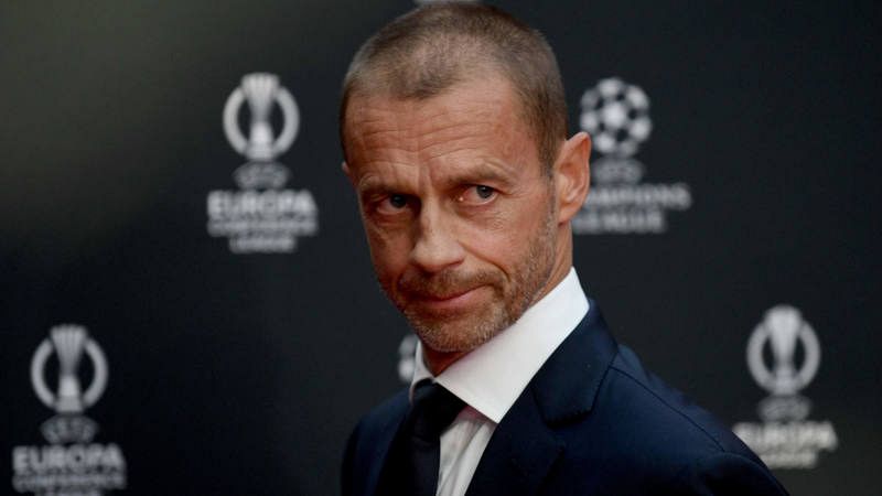 Aleksander Ceferin, en contra de la Superliga.