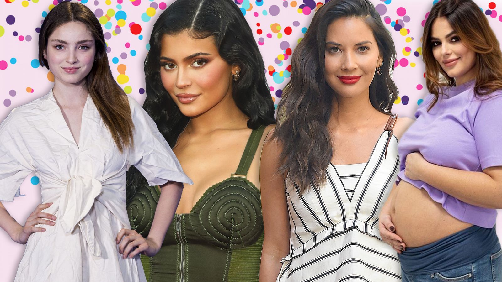 Marisa Jara, Kylie Jenner, Olivia Munn y Paula Willems esperan un bebé