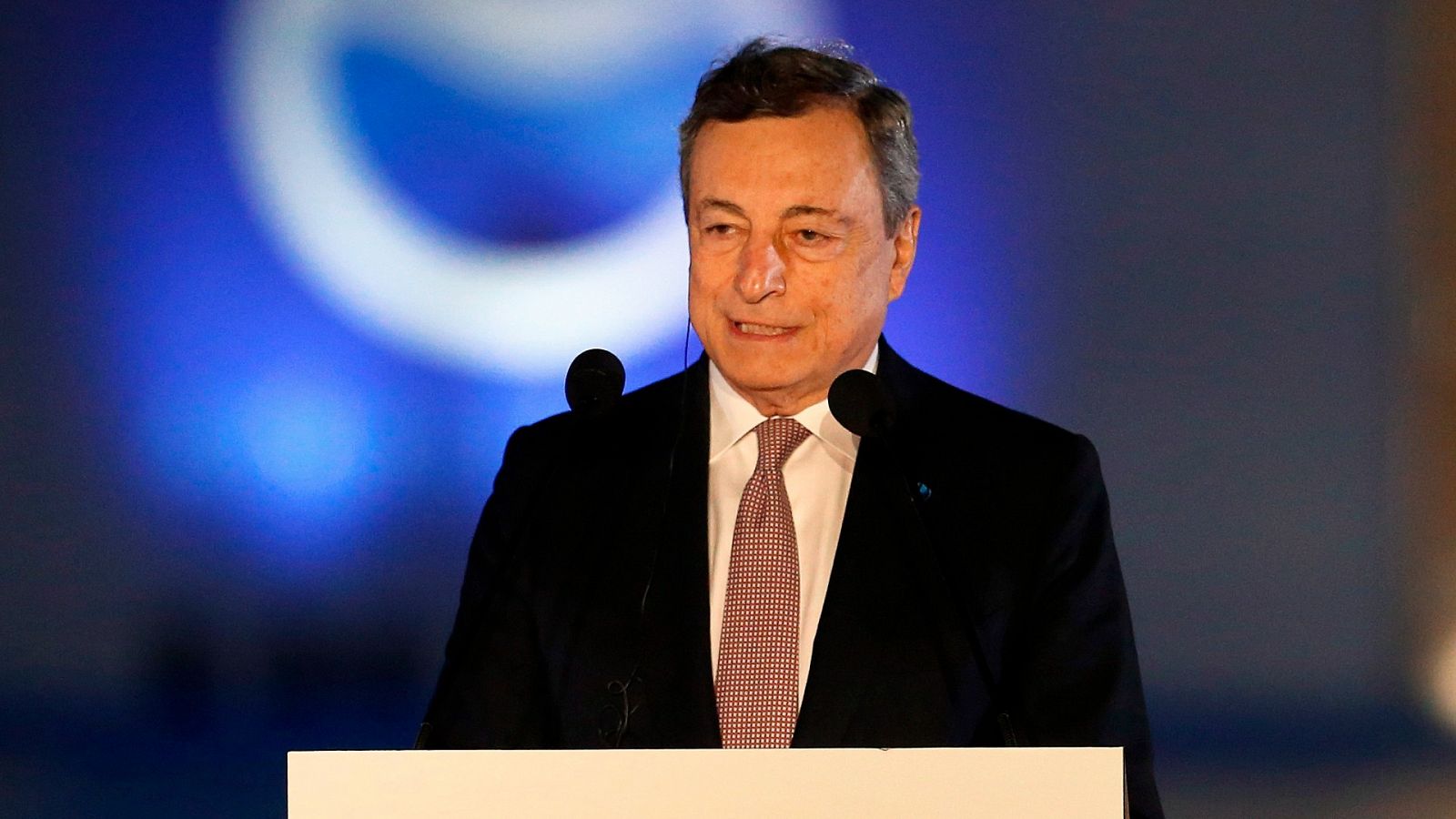 El primer ministro de Italia, Mario Draghi