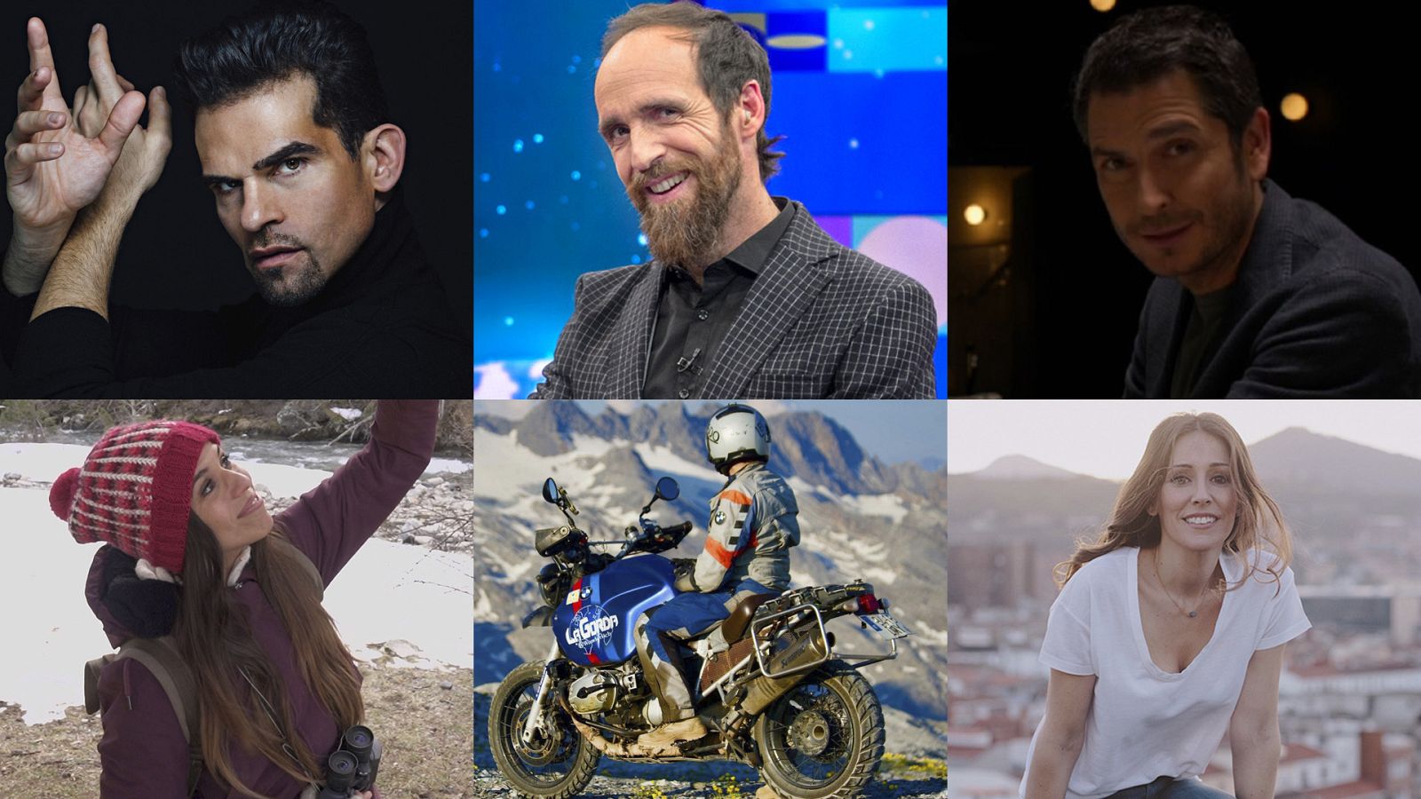   Algunos de los rostros de la nueva temporada de La 2 