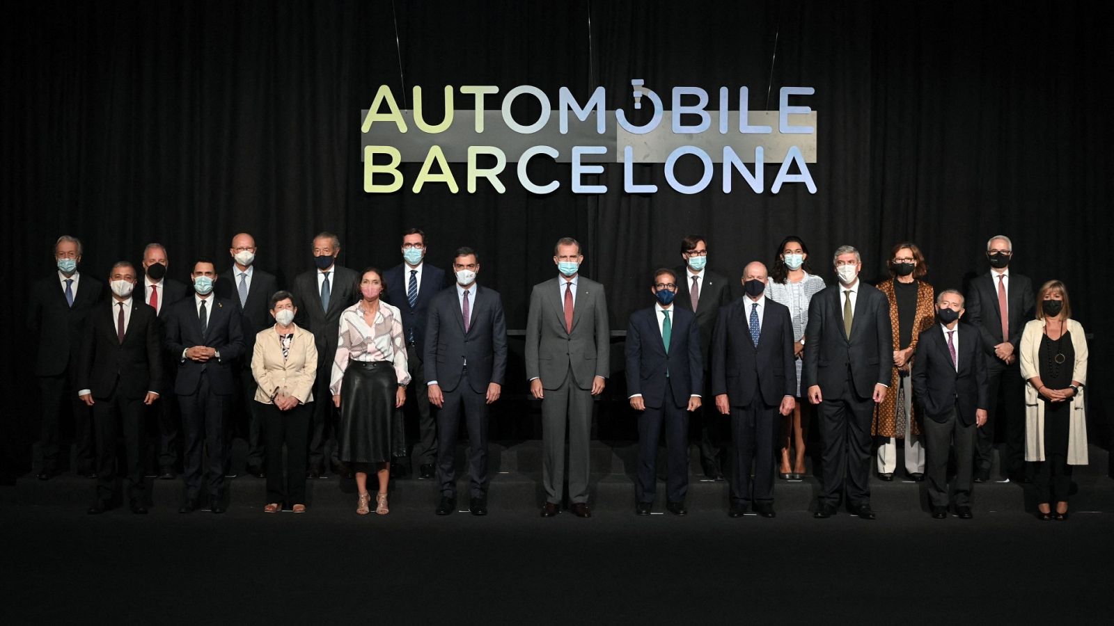 El rey inaugura la Feria del Automóvil en Barcelona