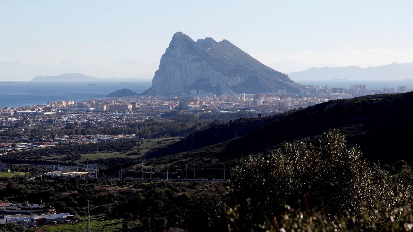 Imagen del peñón de Gibraltar